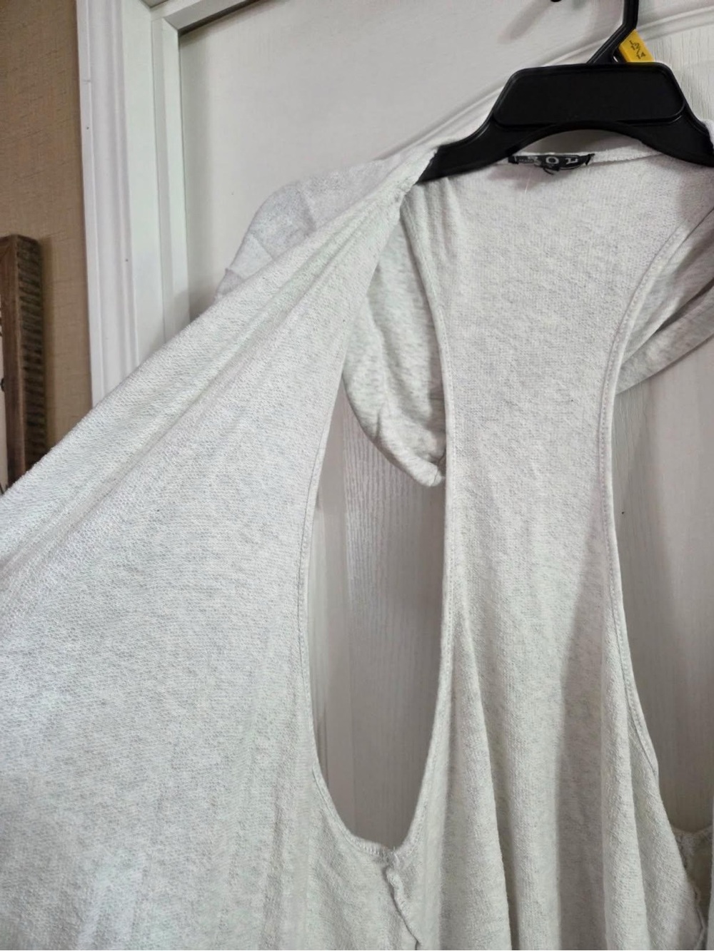 POL Women’s Sleeveless Hooded Kimono Sz L. JY-85 - Picture 2 of 4